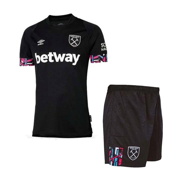 Camiseta West Ham United Replica Segunda Ropa Niño 2022/23